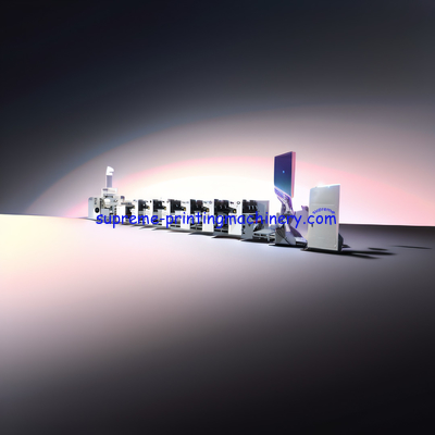 MITSUBISHI JAPAN UNWINDING TENSION CONTROLLER PETAL TYPE HORIZONTAL PRINTING MACHINE FLEXOGRAPHIC PRINTER WATER BASED UV