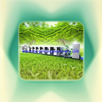 HIGH-SPEED LABEL FLEXO PRINTING MACHINE SUITABLE FOR 600MM MAX. WINDING DIAMETER TRADEMARKS AND SELF-ADHESIVE LABELS