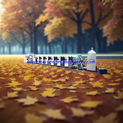 YT-4-650 UNIT TYPE FLEXOGRAPHIC PRINTING MACHINE PETAL STRUCTURE MAKING PLATE CHANGING CONVINIENT AND FAST 2023 NEW MODE