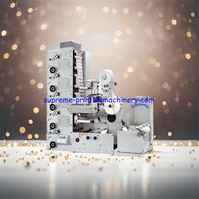 RY5205L FLEXO PRINTING MACHINE SEPARATED UNWINDING DEVICE 5IR+5UV DRYER  ULTRASONIC WEB GUIDE ULTRASONIC WEB GUIDE 380V