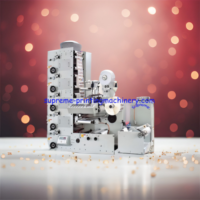 RY-320 -5L  FLEXO PRINTING MACHINE  CERAMIC ANILOX CYLINDER TO TRANSFER THE INK MAGNETIC POWDER BRAKE/CLUTCH 360 DEGREE