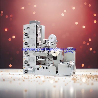 RY-320 -5L  FLEXO PRINTING MACHINE  CERAMIC ANILOX CYLINDER TO TRANSFER THE INK MAGNETIC POWDER BRAKE/CLUTCH 360 DEGREE