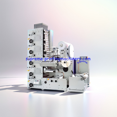 RY-320L FLEXOGRAPHIC PRINTING PRESS MACHINERY IDEA FOR ROLL SELF-ADHESIVE, SINGLE-LAYER PAPER, BILLS AND OTHER MATERIALS