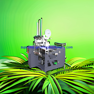 Precision Rotary Die Cutting Machine for Non-Stop Turret Rewinding and Flexo Printing Tapeless Transfer (No Adhesive)