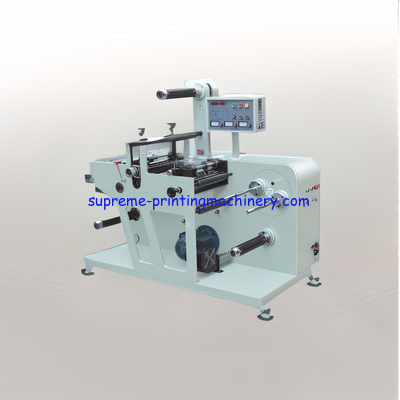 EFFICIENT 320MM MAX. WEB WIDTH AUTOMATIC LABEL FLATBED DIE CUTTING MACHINE IS SUITABLE FOR PAPER ADHESIVE LABEL paper