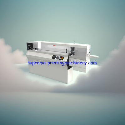 EFFICIENT ADHESIVE LABEL PAPER PROCESS MACHINERY - MAX SPEED 50-80 TIMES/MIN PAPER TUBE AND PLASTIC TUBE CUTTING CE