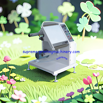 MAX DIAMETER 500MM LABEL INSPECTION AND REWINDING MACHINE FOR EFFICIENT OPERATION INSPECTING THE QUALITY OF PRINTING