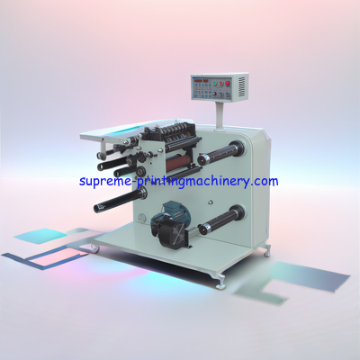 FQ-350F SLITTING MACHINE  MAKING TAGS ENVELOPES FOR TEA BAG 70GSM 220GSM PAPER WITH ROTARY DIE CUTTING STATION TEA TAG