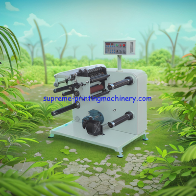 FQ-320F/420F AUTOMATIC SLITTING MACHINE MAX. UNWINDING DIAMETER MAX. REWINDING DIAMETER 500MM MIN. SLITTING WIDTH 16MM