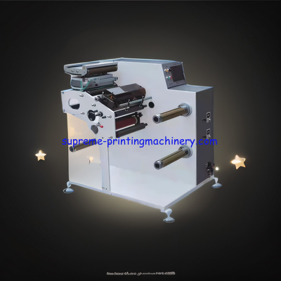 380V/220V ADHESIVE LABEL PAPER PROCESS MACHINERY 1 YEAR MAX REWINDING DIAMETER 600MM NARROW LABEL MEDIUM SPEED SLITTING