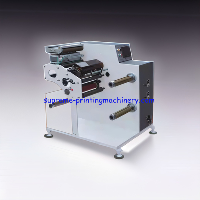 RELIABLE ADHESIVE LABEL PAPER PROCESS MACHINERY 380V/220V VOLTAGE 16MM MINI SLIT WIDTH MIDDLE HIGH SPEED SLITTING TURRET