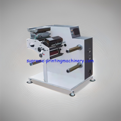 RELIABLE ADHESIVE LABEL PAPER PROCESS MACHINERY 380V/220V VOLTAGE 16MM MINI SLIT WIDTH MIDDLE HIGH SPEED SLITTING TURRET