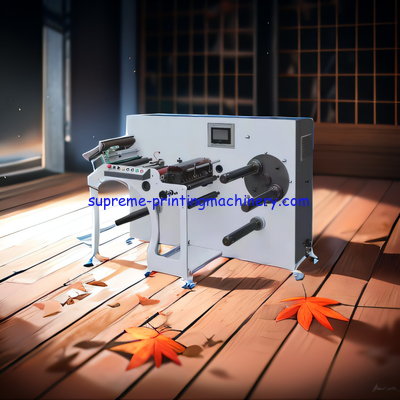350M/MIN ADHESIVE LABEL PAPER PROCESS MACHINERY WITH 350MM MAX MATERIAL FEEDING WIDTH HIGH SPEED SLITTER MACHINE TURRET
