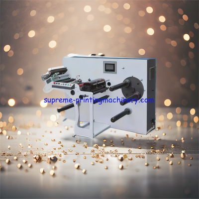 DURABLE ADHESIVE LABEL PAPER PROCESS MACHINERY FOR HIGH-SPEED SLITTING 1 YEAR INCLUDED TURRET REWINDING MACHINE SERVO