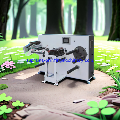 HIGH SPEED SLITTER REWINDING MACHINE TURRET REWINDER THERMAL BOND CASH REGISTER FAX POS ATM PAPER SMALL RIBBON ROLLERS