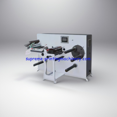 350 M/Min High Speed Label Auto Rotate Turret Slitter Rewinder Machinery EPC Full Servo Motor Sick Sensor Touch Screen