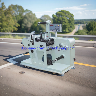 LENGTH OF DIE CUTTING 190-476 MM FULL ROTARY DIE CUTTING MACHINE WITH SLITTING STATION AND TURRET REWINDING STATION