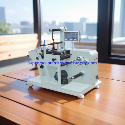 MQ-450Y ROTARY BLANK LABEL DIE CUTING MACHINE WITH SLITTER TWO STATION NEW DESIGN STABLE HIGH PRECISION UNPRINTED BLANK