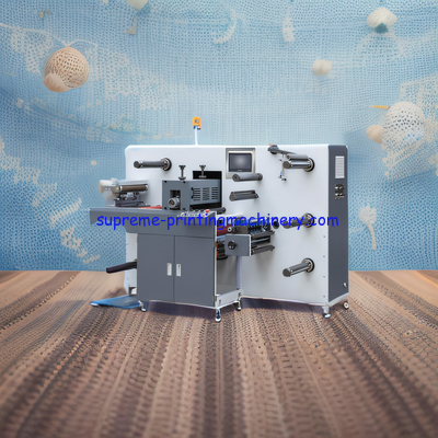 380V SEMI ROTARY DIE CUTTING MACHINE - MAX REWINDING DIAMETER UP TO 650MM - AFFORDABLE INTERMITTENT ROTARY DIE CUTTING
