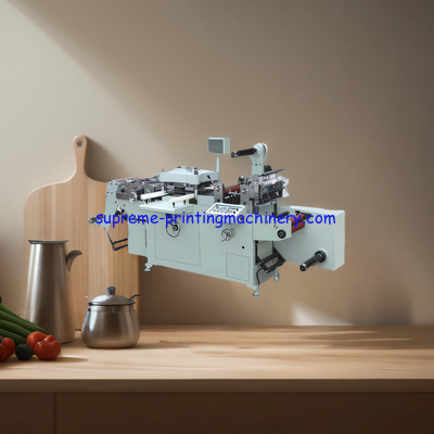 MQ-350Z/MQ-450Z/MQ-550A LABEL DIE CUTTING MACHINE LAMINATING: HOT STAMPING: HOLE PUNCHING: SHEET CUTTING TO 300 TIMES/M