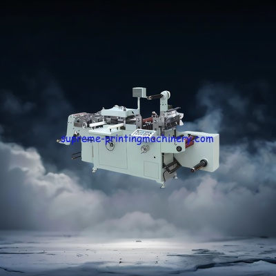 MQ-450Z AUTOMATIC MEDIUM SPEED LABEL DIE CUTTING MACHINE MAX. FEEDING WIDTH 450MM MAX DIE CUTTING SIZE 440*440MM 300TIME