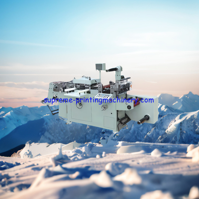 MQ-350Z LABEL DIE CUTTING MACHINE OPTIONAL: LAMINATING: HOT STAMPING: HOLE PUNCHING: SHEET CUTTING TO 300 TIMES/MINUTES
