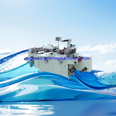 MQ-350Z AUTOMATIC MEDIUM SPEED LABEL DIE CUTTING MACHINE OPTIONAL FILM LAMINATING HOT STAMPING HOLD PUNCHING SIDE MIDDLE