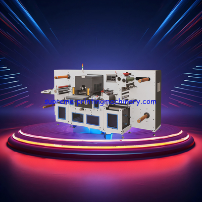 MAX MATERIAL FEEDING WIDTH 350MM ADHESIVE LABEL PAPER PROCESS MACHINERY FOR VOLTAGE 380V HIGH SPEED DIE CUTTING MACHINE