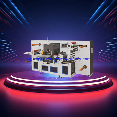 MAX MATERIAL FEEDING WIDTH 350MM ADHESIVE LABEL PAPER PROCESS MACHINERY FOR VOLTAGE 380V HIGH SPEED DIE CUTTING MACHINE