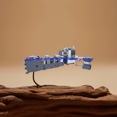 ENHANCE PRODUCTIVITY AND SAVE LABOR 2-3 PERSON FROM COST PREMIUM 570MM ADHESIVE LABEL TURRET REWINDER SLITTER MACHINERY