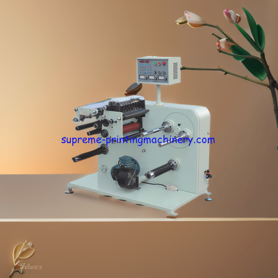 FQ-350FII SLITTING MACHINE WITH 1 MAGNETIC BRAKE+2 MAGNETIC CLUTCH TURRET REWINDING AUTO INFLATION GERMANY SK NUMBER