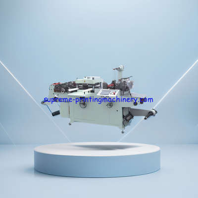 200 Times/Min Flatbed Labels Full Automatic Die Cutting Machine For Electronic Adhesive Industrials Sheet Collections