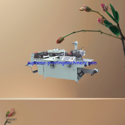 200 Times/Min Flatbed Labels Full Automatic Die Cutting Machine For Electronic Adhesive Industrials Sheet Collections