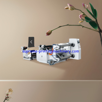 HEAT SEALING COTTON MELT BLOWN MASK FABRIC PET OPP CPP PE PS PVC FOIL PAPER PLC CONTROLLED HORIZONTAL SLITTING MACHINERY