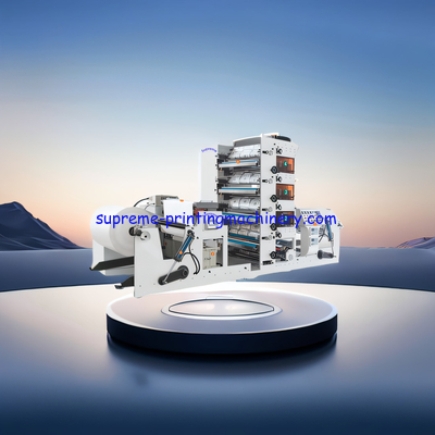 RY-850 PAPER CUP FLEXO PRINTER HYDRAULIC LIFTER CORONA TREATMENT MITSUBISHI TENSION CONTROLLER 1300MM UNWIND AND REWIND