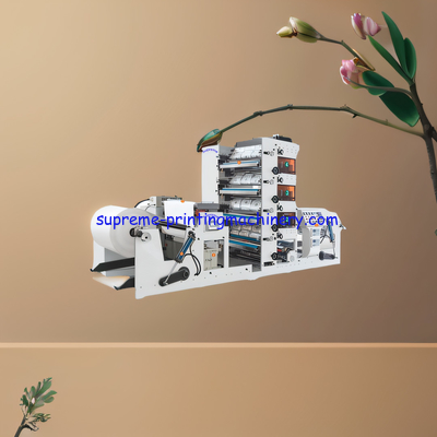 RY-850 PAPER CUP FLEXO PRINTER HYDRAULIC LIFTER CORONA TREATMENT MITSUBISHI TENSION CONTROLLER 1300MM UNWIND AND REWIND