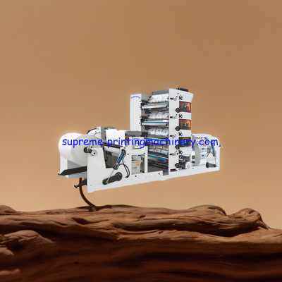 RY-850 PAPER CUP FLEXO PRINTER HYDRAULIC LIFTER CORONA TREATMENT MITSUBISHI TENSION CONTROLLER 1300MM UNWIND AND REWIND