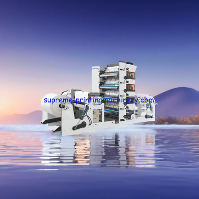 THERMAL BOND CASH REGISTER FAX POS ATM PAPER AND OTHER SMALL RIBBON ROLL VERTICAL LOW TEMPERATURE FLEXO PRESS MACHINERY