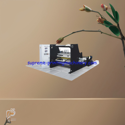 B-1600 HIGH-SPEED SLITTING MACHINE UNWINDING:3 INCH AIR SHAFT SHAFTLESS WITH 3-6 ADAPTER REWINDING:3 INCH SLIP SHAFT 2PC
