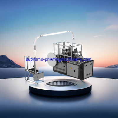 AUTOMATIC HIGH SPEED PAPER CUP MACHINE 40ML-16OZ 85PCS PAPER CUP FORMING MACHINERY