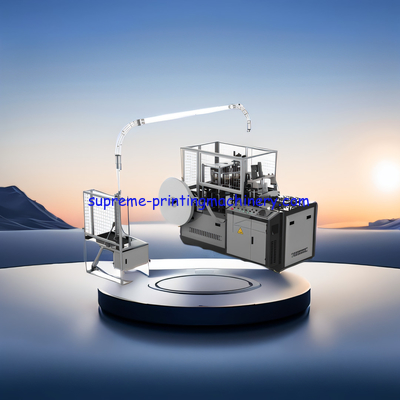 AUTOMATIC HIGH SPEED PAPER CUP MACHINE 40ML-16OZ 85PCS PAPER CUP FORMING MACHINERY