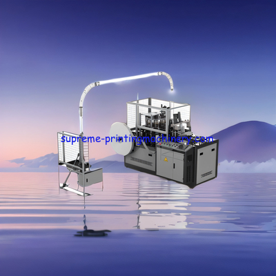 ZWJ-150 OPEN CAM Ultrasonic Paper Bowl Machine 80pcs/min 170~450gsm single doulbe pe coated paper ultrasonic heater