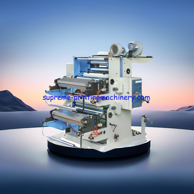 YT SERIES TWO-COLOR FLEXOGRAPHY PRINTING MACHINE POLYETHYLENE, POLYPROPYLENE BAG, CELLOPHANE AND ROLL PAPER PACKAGE BAG