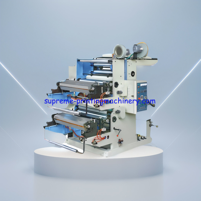 YT SERIES TWO-COLOR FLEXOGRAPHY PRINTING MACHINE POLYETHYLENE, POLYPROPYLENE BAG, CELLOPHANE AND ROLL PAPER PACKAGE BAG