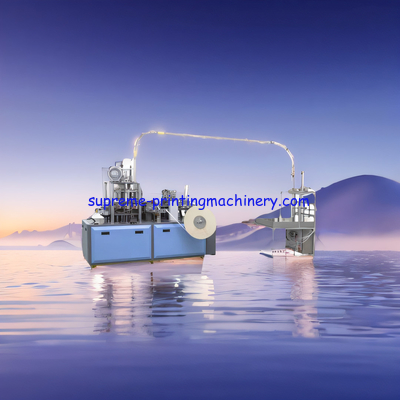 9 type paper cup making machine high performance high efficiency and high quality 80pcs/min open CAM 150-350g/m³ single
