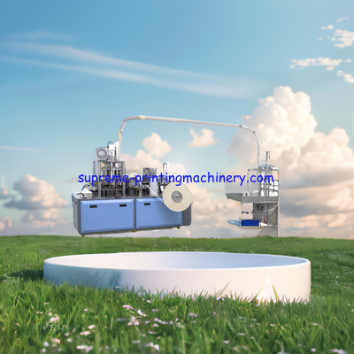 9 type paper cup making machine high performance high efficiency and high quality 80pcs/min open CAM 150-350g/m³ single