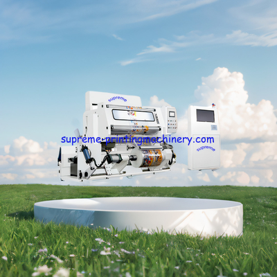 PLC CONTROLLED INSPECTION MACHINE VERIFYING-ROLLING -SLITTING BOPP, PET, CPP, PVC, AL- FOIL AND PAPER IN PRINTING PROCES
