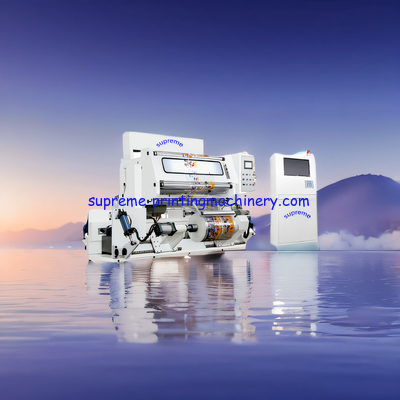 PLC CONTROLLED INSPECTION MACHINE VERIFYING-ROLLING -SLITTING BOPP, PET, CPP, PVC, AL- FOIL AND PAPER IN PRINTING PROCES