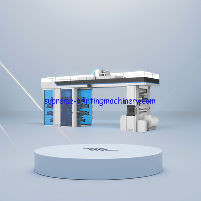 CENTER DRUM FLEXO PRINTING MACHINE PLASTIC SHRINK FILM BOPP/PET/PE/NY/PP ADHESIVE THIN PAPER NON WOVEN FABRIC 40-120GSM