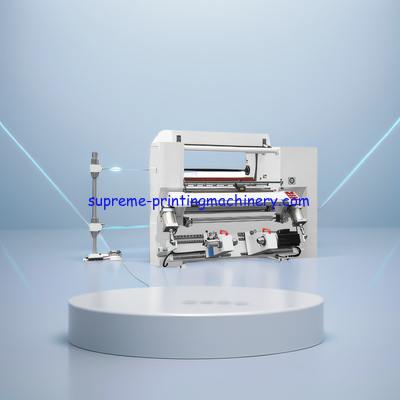 HIGH-SPEED SLITTING MACHINE PLASTIC FILM (PET OPP PE PVC COMPOSITE FILM, ALUMINIZED FILM KRAFT SELF-ADHESIVE PAPER